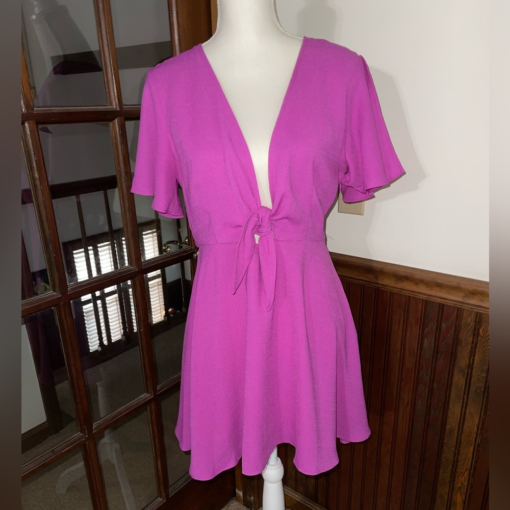 Purple dress